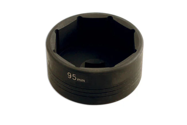 Laser Tools Front Hub Nut Socket 95mm 8pt 1"D - for Scania - PL