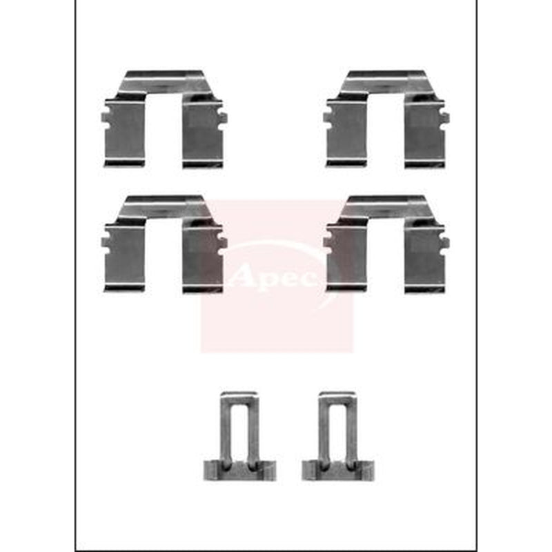 Apec Brake Pad Accessory Fitting Kit Rear KIT1390