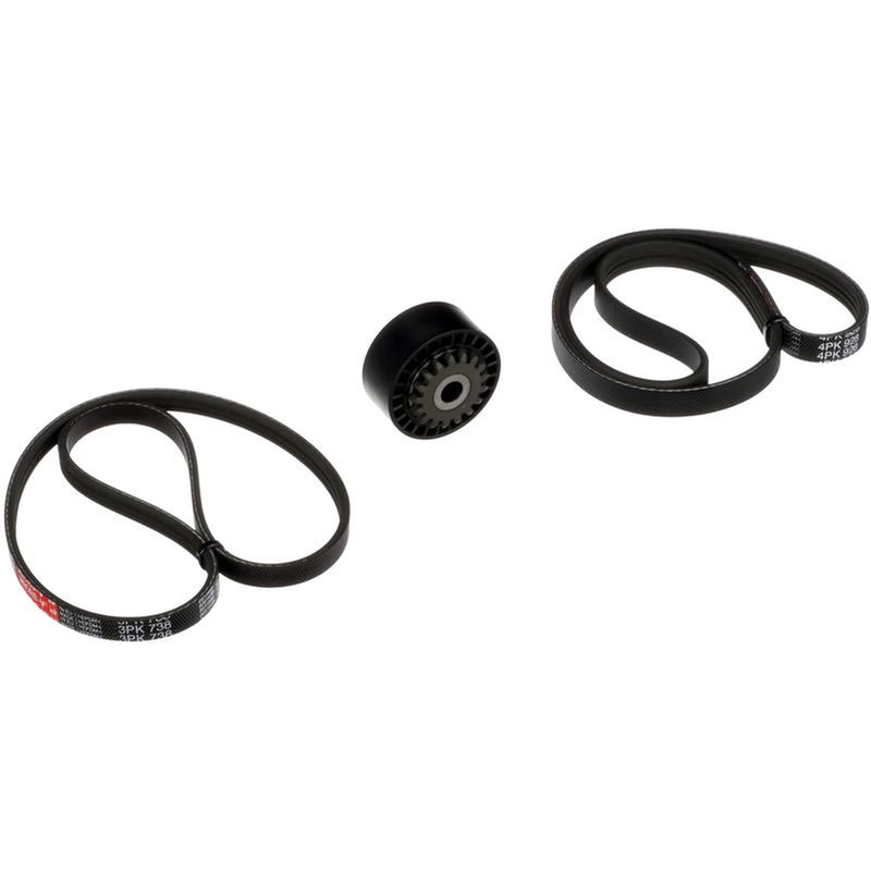Gates V-Ribbed Belt Set K033PK738