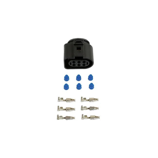 Connect VW Electrical Female Connector 2.8mm 6 Pin Kit 65pc - CPL