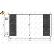 NRF Air Conditioning Condenser 35663