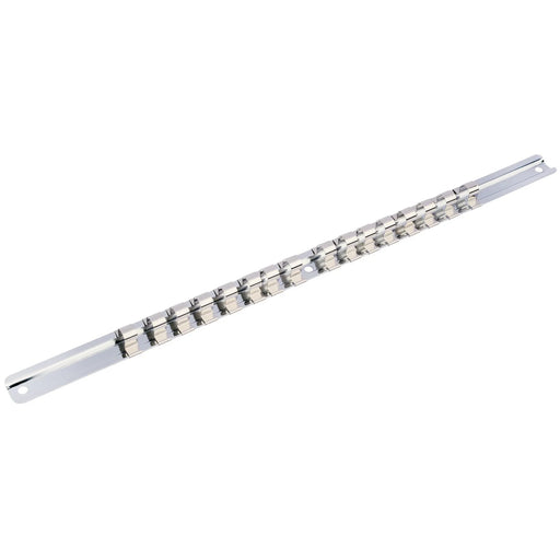 Draper Retaining Bar 3/8" Sq. Dr. 415mm with 16 Clips