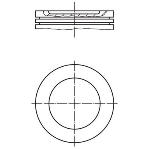 Mahle Piston Cylinder Bore = 89mm 038 36 02
