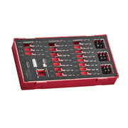 Teng Tools Impact Bit Set FOAM1 50 Pieces