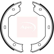 Apec Parking Brake Shoe Set SHU666