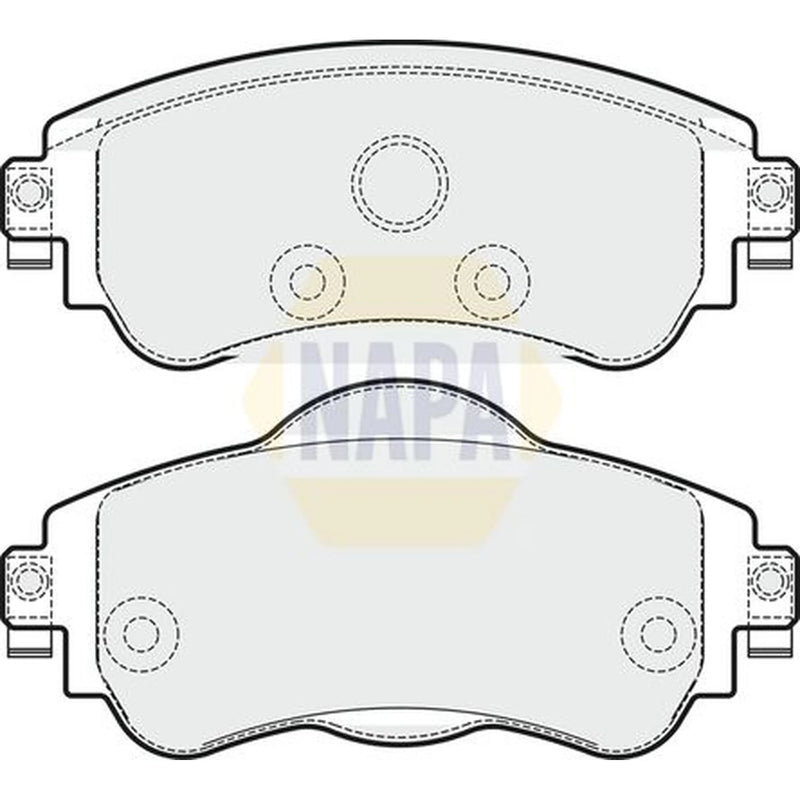 NAPA Front Brake Pad Set NBP1310