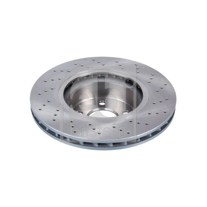 Febi 2 x Perforated/Vented Front Brake Discs 22683
