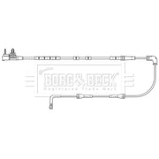 Borg & Beck Brake Pad Wear Sensor Front BWL3228