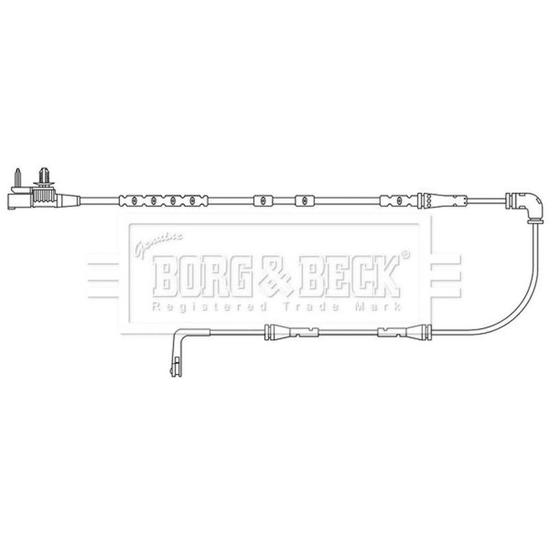 Borg & Beck Brake Pad Wear Sensor Front BWL3228