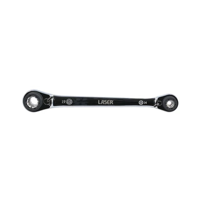 Laser Tools Ratchet Ring Spanner 8-in-1 - PL
