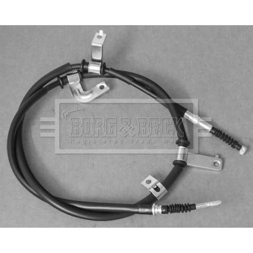 Borg & Beck Handbrake Cable Left Rear BKB3471