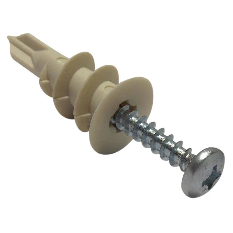 ForgeFix Cavity Wall Nylon Speed Plug 4.5 x 35mm Box 100 - NSP421