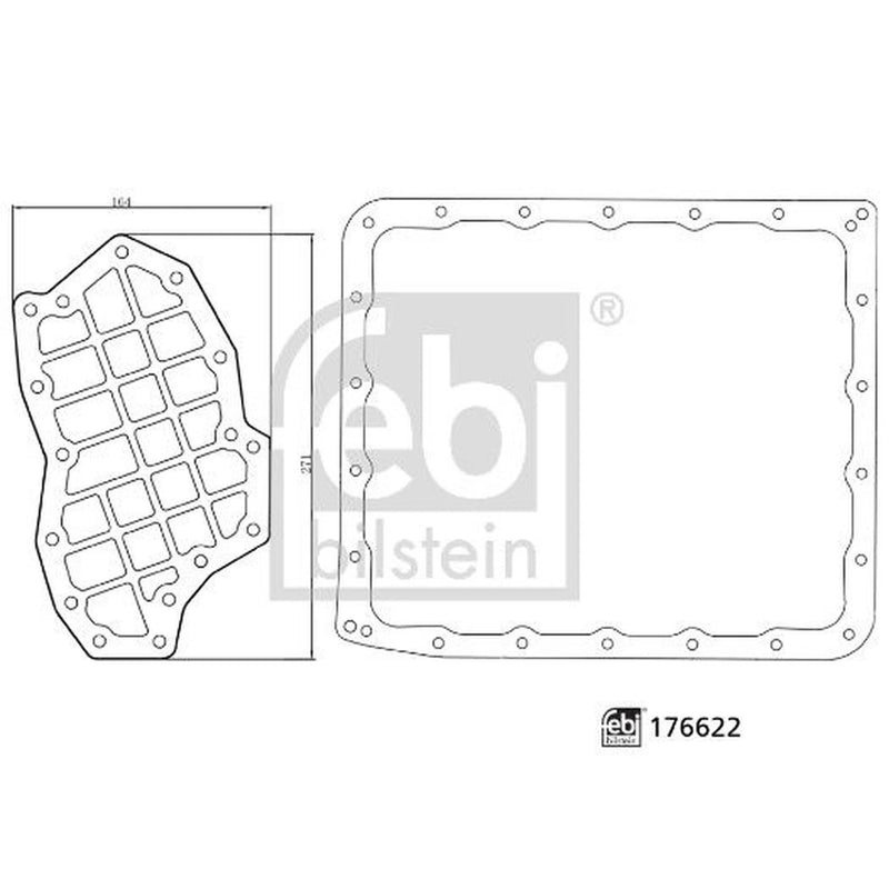 Febi Auto Trans Filter Kit 176622