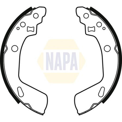 NAPA Brake Shoe Set Axle Kit NBS1087