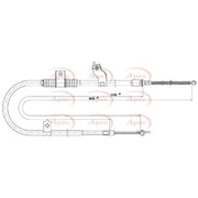 Apec Handbrake Cable Right Rear CAB1780