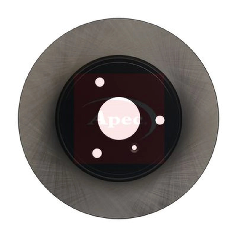 Apec 2 x Solid Front Brake Discs DSK2026