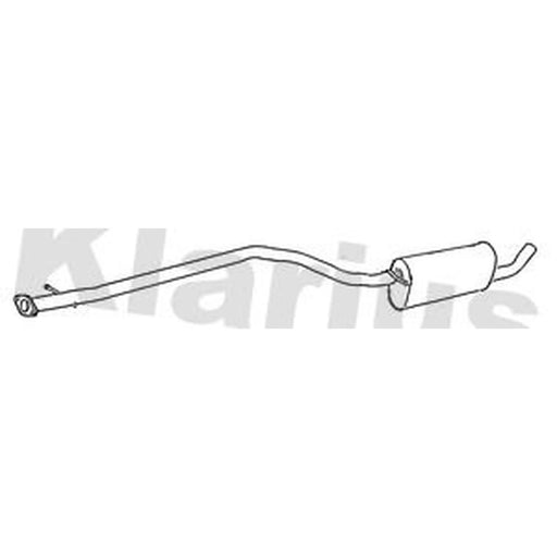 Klarius Box With Centre Pipe Centre FE1086T