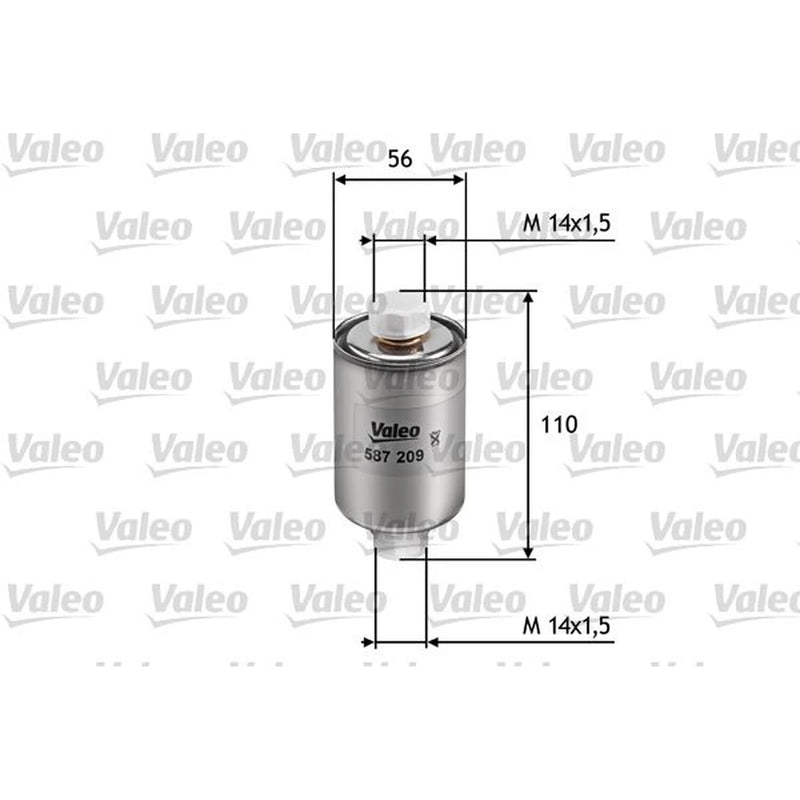 Valeo Fuel Filter Element 587209