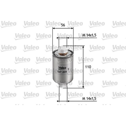 Valeo Fuel Filter Element 587209