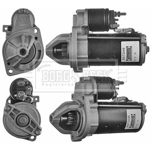 Borg & Beck Starter Motor 12V 2kW 11 Teeth BST2048