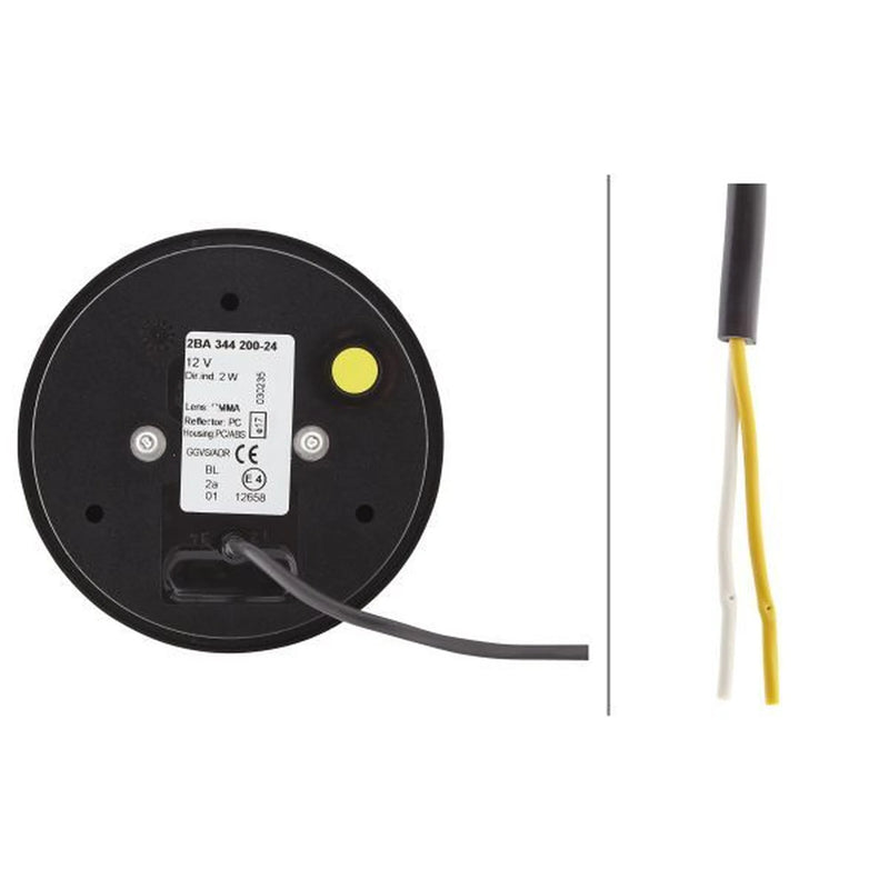 Hella Direction Indicator Light Front and Rear 2BA 344 200-241