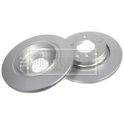 Borg & Beck 2 x Vented Rear Brake Discs BBD4184