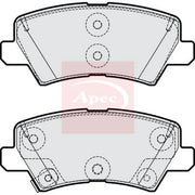 Apec Rear Brake Pad Set PAD2213