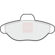 Apec Front Brake Pad Set PAD796