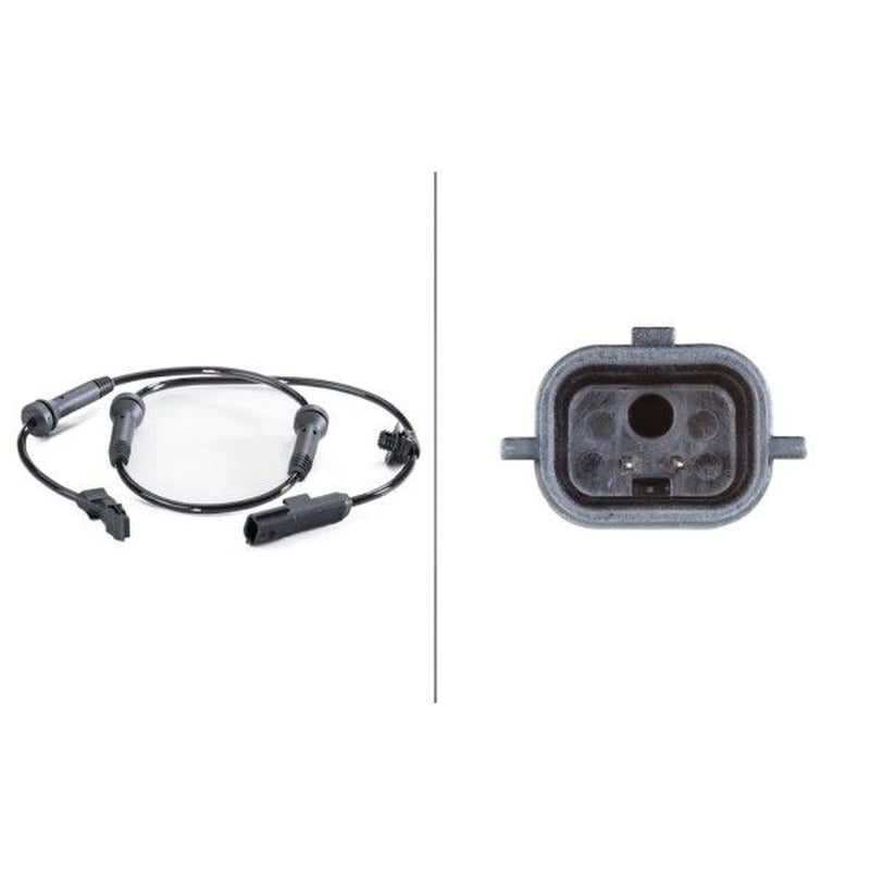 Hella ABS Wheel Speed Sensor Front 6PU 012 806-241
