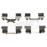 Borg & Beck Brake Pad Accessory Fitting Kit Front BBK1318