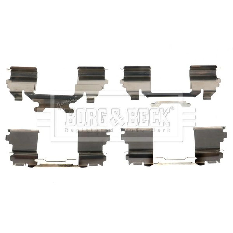 Borg & Beck Brake Pad Accessory Fitting Kit Front BBK1318