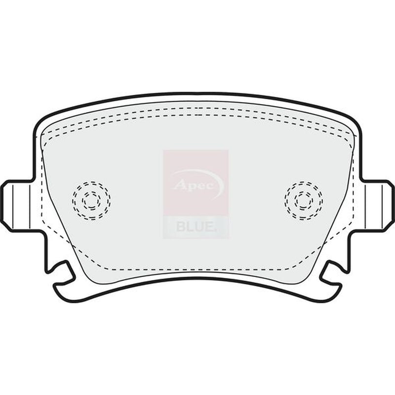 Apec Rear Brake Pad Set PD3077