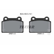 Textar Rear Brake Pad Set 2482701