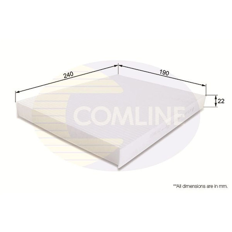 Comline Cabin Air Filter (Pollen Filter) EKF151