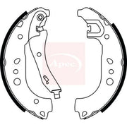 Apec Brake Shoe Set Axle Kit SHU835