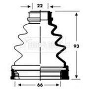 Borg & Beck Drive Shaft Bellow Kit Front Left BCB2805