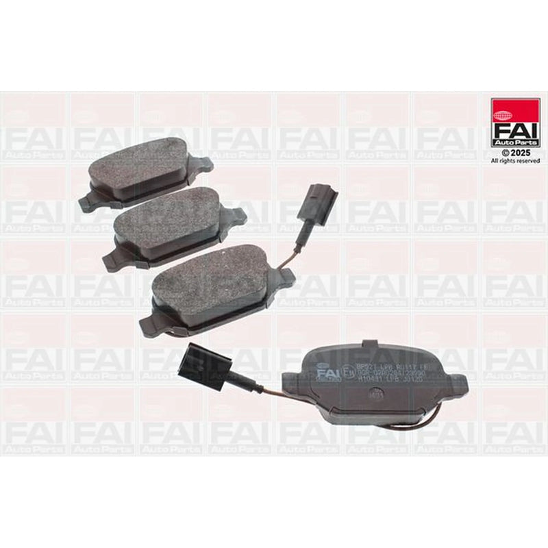 FAI Rear Brake Pad Set BP527