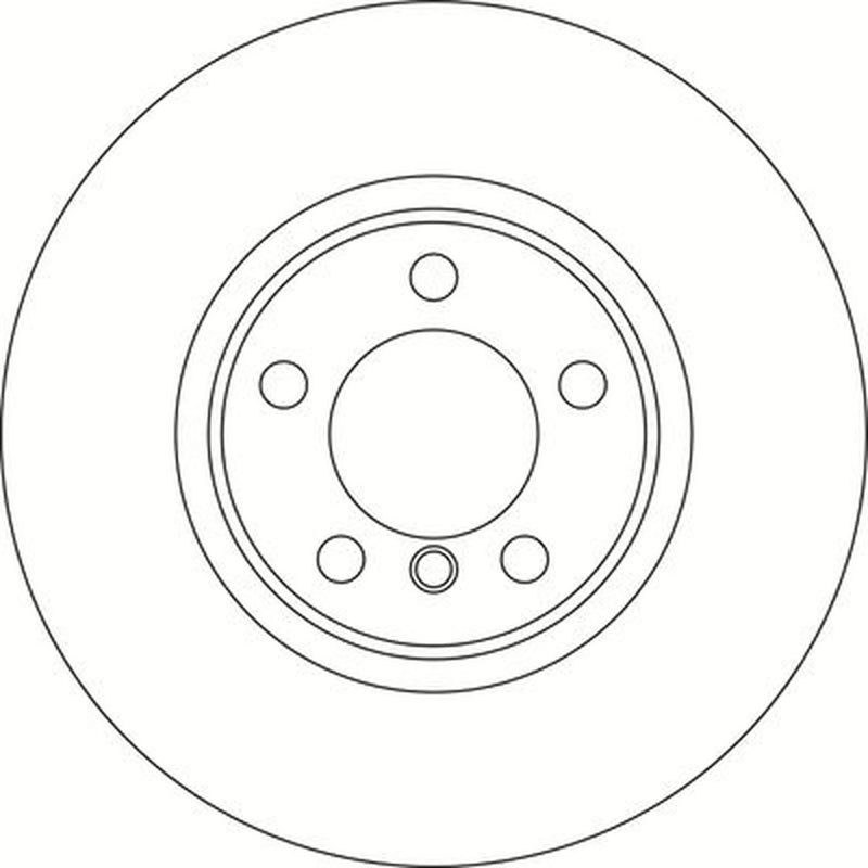 Abtex 2 x Vented Front Brake Discs BD1840V