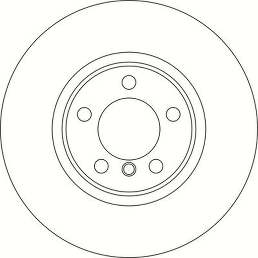 Abtex 2 x Vented Front Brake Discs BD1840V