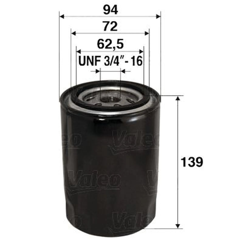 Valeo Engine Oil Filter 586064