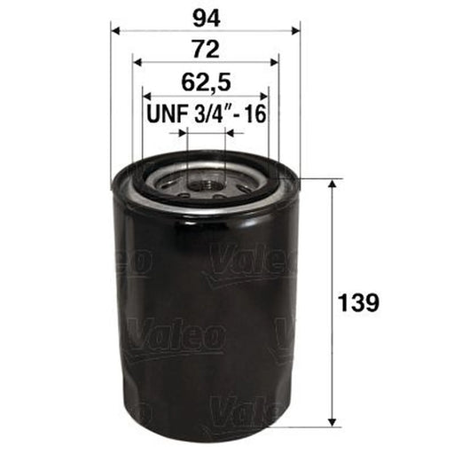 Valeo Engine Oil Filter 586064