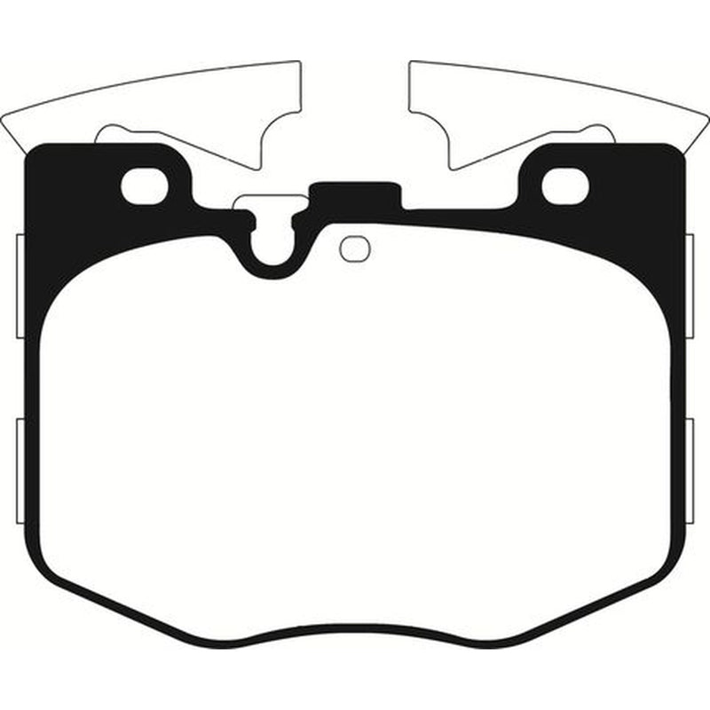 Abtex Front Brake Pad Set PLU2391