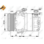 NRF Air Conditioning Compressor 32083