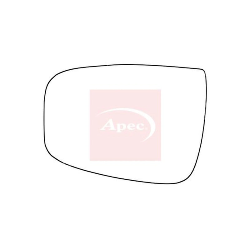 Apec Exterior Wing Mirror Glass Left AMS2709