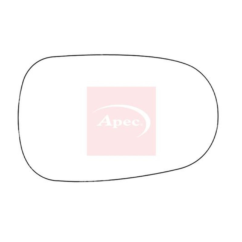 Apec Exterior Wing Mirror Glass Right AMS2145