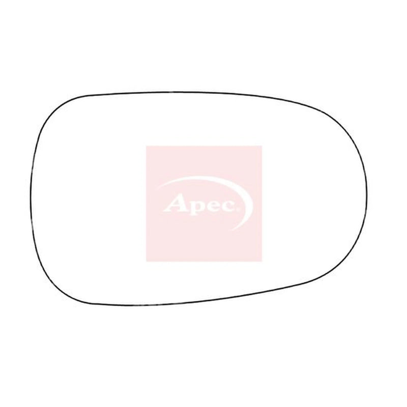 Apec Exterior Wing Mirror Glass Right AMS2145