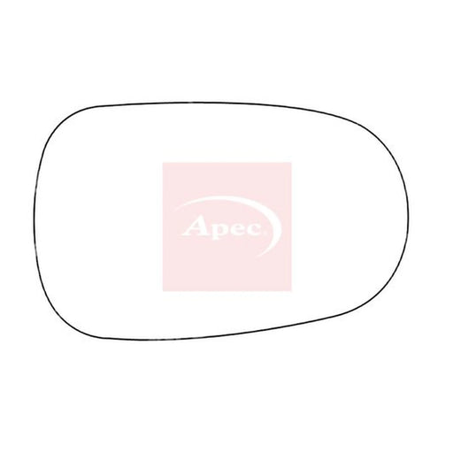 Apec Exterior Wing Mirror Glass Right AMS2145