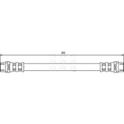 Apec Brake Hydraulic Hose Line Rear HOS3159