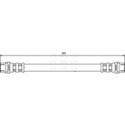 Apec Brake Hydraulic Hose Line Rear HOS3159