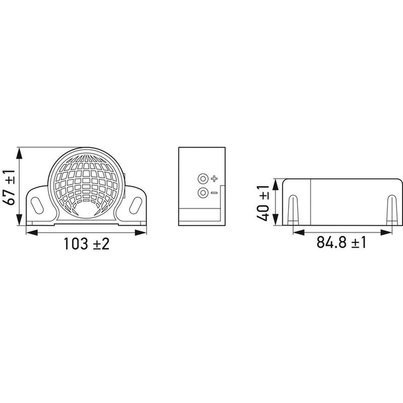 Hella Reversing Alarm Buzzer 3SL 009 148-211